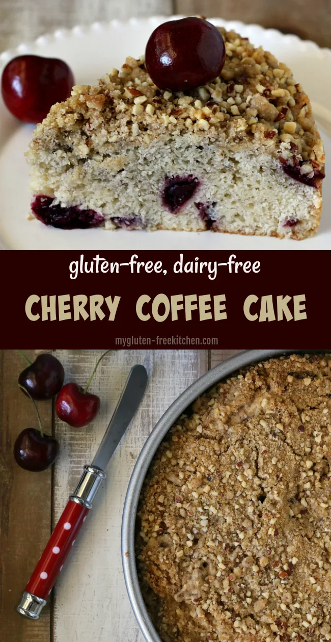 Gluten-free Cherry Coffee Cake Recipe
