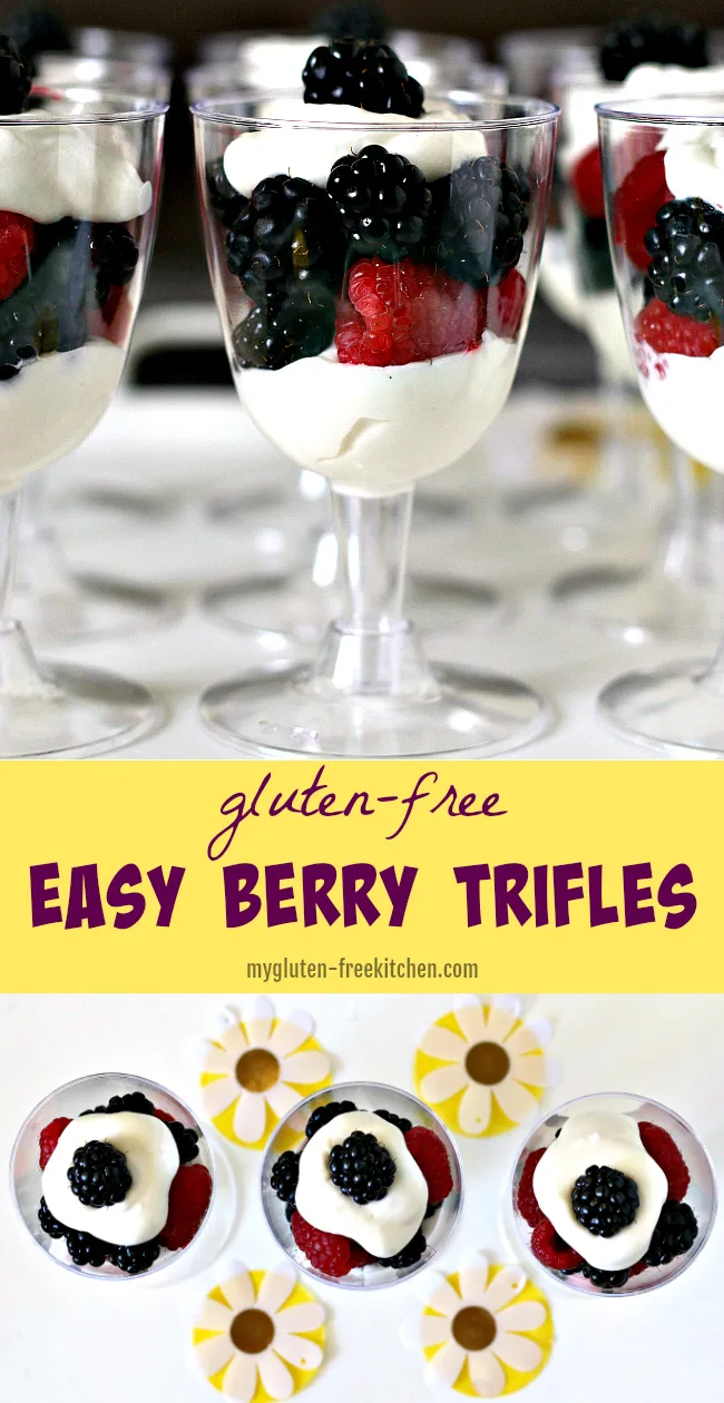 Gluten-free Easy Berry Trifles Recipe