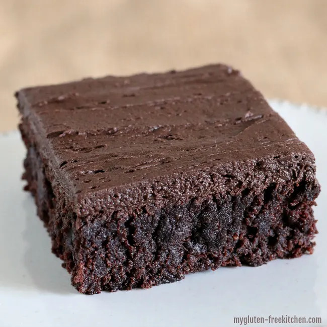 Best Gluten-free Frosted Brownie