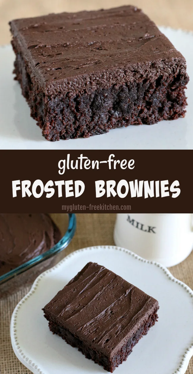 Best Gluten-free Frosted Brownies Recipe. Tried and true recipe!