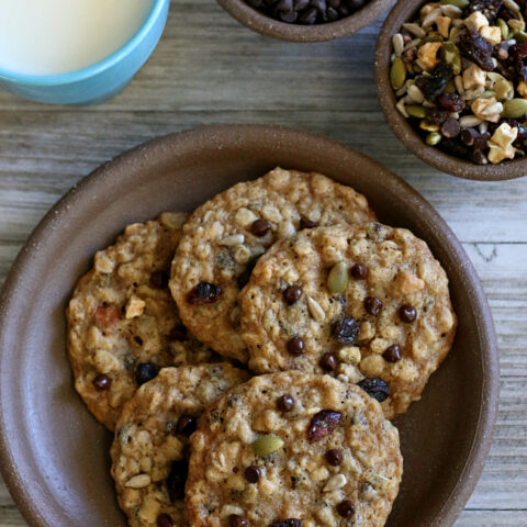 Gluten-free Cowboy Cookies Nut-Free and Dairy-free. No one will know anything is missing in these!