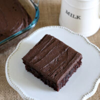 Gluten-free Frosted Brownies