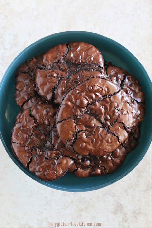 Flourless Chocolate Cookies {gluten-free, Dairy-free}