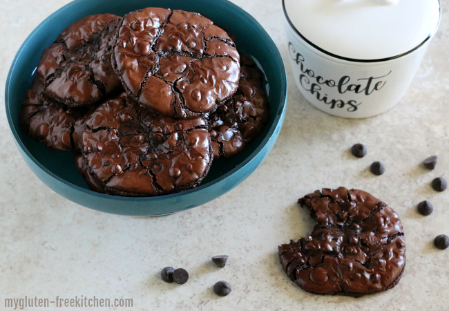 Flourless Chocolate Cookies aka Gluten-free Mudslide Cookies
