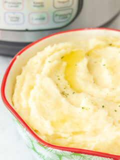 Instant Pot Dairy Free Mashed Potatoes (gluten-free)