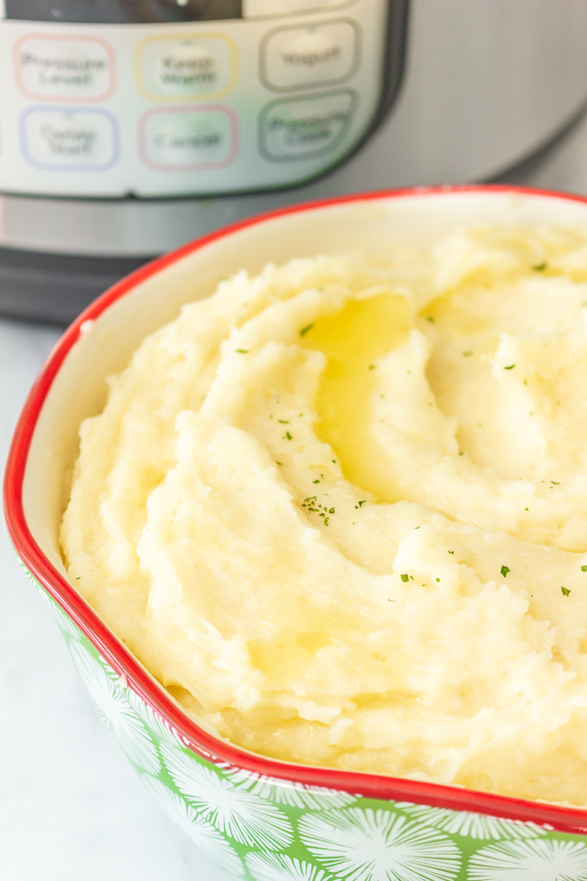 Instant Pot Dairy Free Mashed Potatoes (gluten-free)