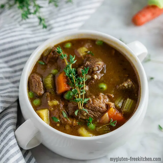 Bowl of Gluten-free Beef Stew