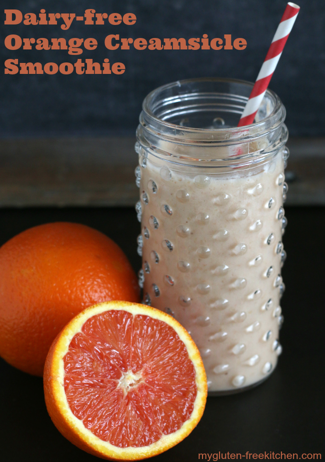 Dairy-free Orange Creamsicle Smoothie Recipe