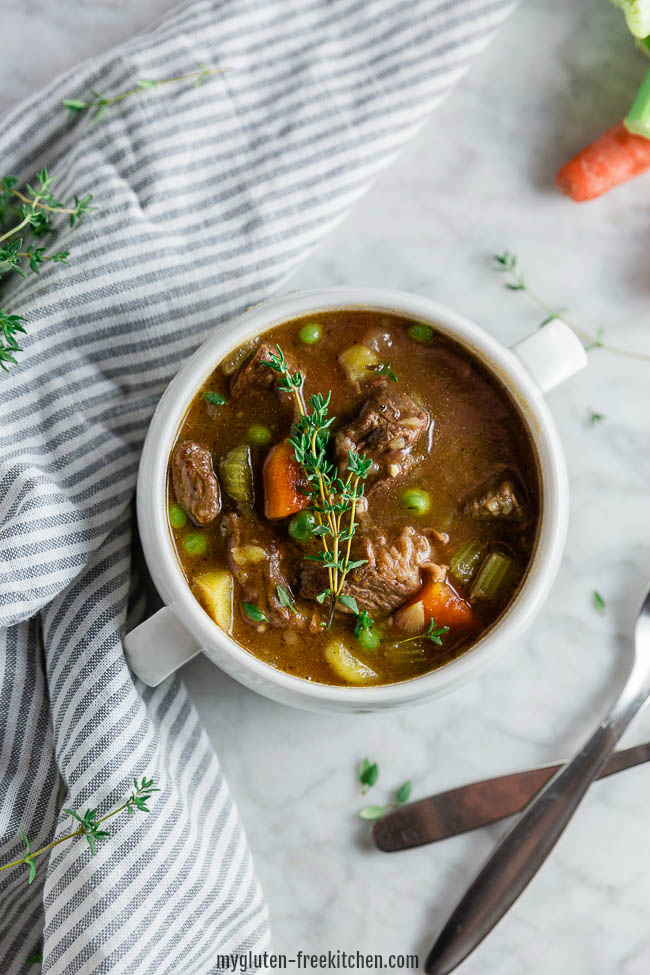 Gluten-free Beef Stew in Slow Cooker