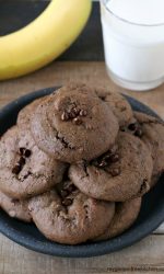 Gluten-free Chocolate Banana Cookies Recipe dairy-free