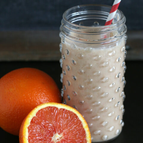 Orange Creamsicle Smoothie Dairy-free, gluten-free healthy smoothie recipe