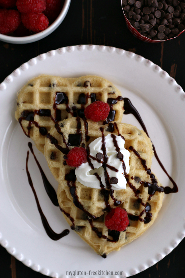 Gluten-free Chocolate Chip Waffles