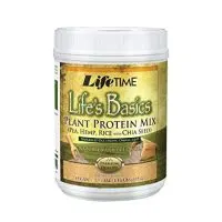 Lifetime, Protein Powder Life Basics Plant Vanilla, 18.52 Ounce