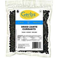 Dried Zante Currants, 1 LB -Top 14 Food Allergy Free, NON GMO
