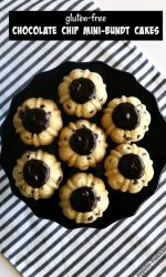 Gluten-free Chocolate Chip Mini Bundt Cakes