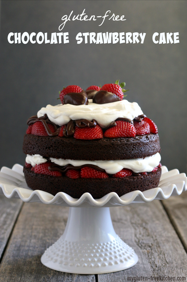 Gluten-free Chocolate Strawberry Cake Recipe