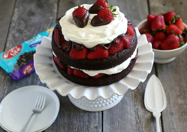 Gluten-free Chocolate Strawberry Dessert