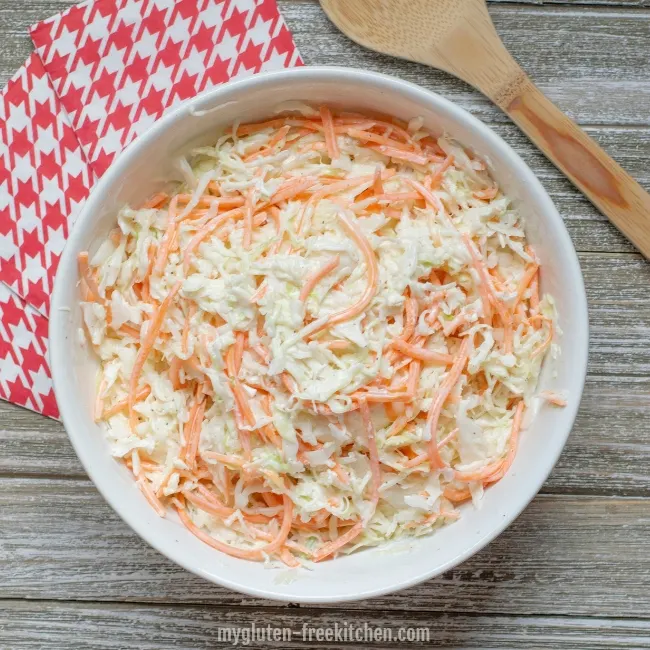 Gluten-free Coleslaw recipe