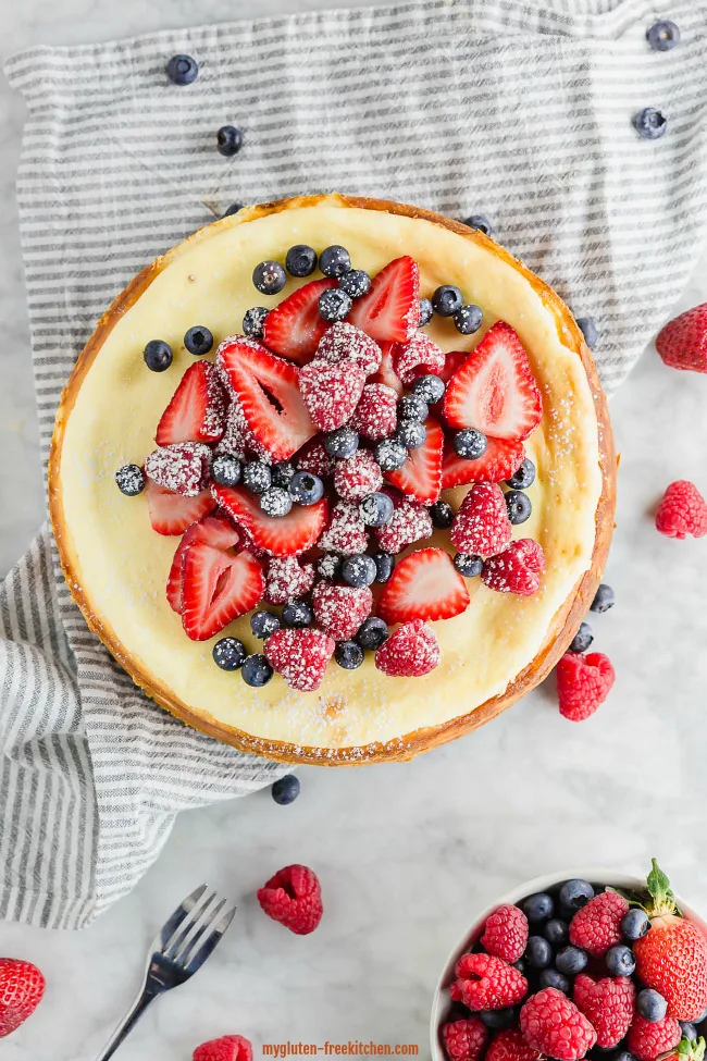 Instant pot cheesecake gluten free hot sale