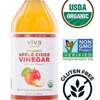 Organic Apple Cider Vinegar - 32oz Glass Bottle