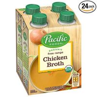 Pacífico Alimentos Orgânicos Faixa Livre de Caldo de Frango, 8oz, 24-pack