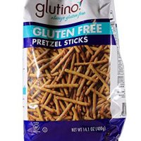 Glutino, Gluten Free Pretzel Sticks, 14.1oz Bag (Pack of 3)