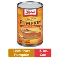 Nestle LIBBY'S 100% Pure Canned Pumpkin Puree, 15 oz. Can