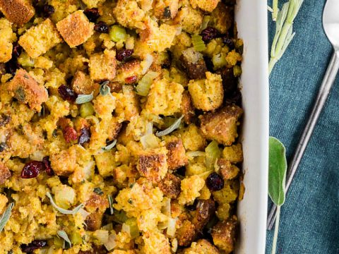 Making Cornbread Stuffing Using Packaged Stuffing Mix – Melanie Cooks