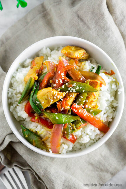 Gluten-free Chicken Stir Fry