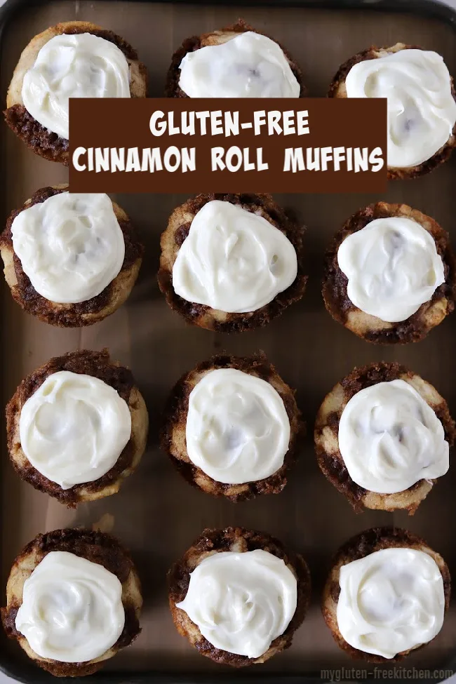 Gluten-free Cinnamon Roll Muffins